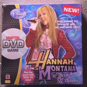 Disney Hannah Montana DVD Game - Red and Purple
